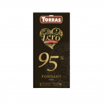 Tumeda &scaron;okolaadi fondant 95% ei ole lisatud suhkrut Torras, 100 g