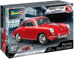Porsche 356 Coupe Model Kit, 127 Parts