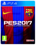 PS4 Pro Evolution Soccer 2017 Barcelona Edition Steelbook