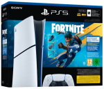 PS5 PlayStation 5 Slim Digital Fortnite Edition - White, 825 GB SSD