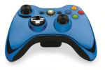 Xbox 360 Wireless Controller - Chrome Blue OEM