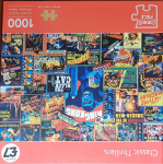 Corner Piece Puzzles: Classic Thrillers, 1000 Pieces