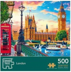 Corner Piece Puzzles: Houses of Parliament, 500 Pieces