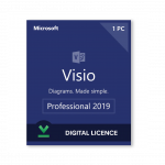 Microsoft Visio Professional 2019 Digital Licence
