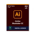 Adobe Illustrator CC VIP | 1 Year | Digital Licence