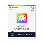 Adobe Creative Cloud Pro VIP | 1 Year per User | Digital Licence