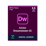Adobe Dreamweaver CC VIP | 1 Year | Digital Licence