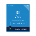 Microsoft Visio Standard 2019 Digital Licence