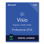 Microsoft Visio Professional 2016 Digital Licence