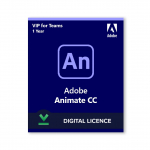 Adobe Animate CC VIP | 1 Year | Digital Licence