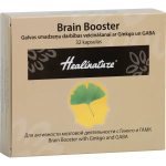 Unifarma Herbals Healinature Brain Booster with Ginkgo and GABA 32 caps