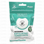 Beauty Formulas Exfoliating Toner Pads with Niacinamide &ndash; 30 pcs