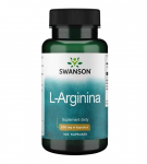 SWANSON L-arginiin 500 mg 100 kapslit