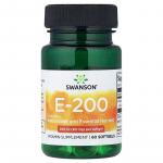 SWANSON VITAMIN E 200IU 60 capsules