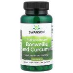 SWANSON FULL SPECT BOSWELLIA & CURCUMIN 60 capsules