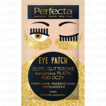 PERFECTA Eye Patch Gold Glitter Korean Under-Eye Patches 1 pair