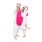Onesie Kigurumi Valge &Uuml;kssarvik