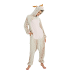 Onesie Kigurumi Valge P&otilde;der