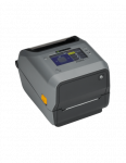 Zebra ZD621R, 8 dots/mm (203 dpi), disp. (colour), RTC, RFID, USB, USB Host, RS232, BT, Ethernet, Wi-Fi, grey