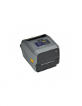Zebra ZD621d, 12 dots/mm (300 dpi), cutter, RTC, USB, USB Host, RS232, BT, Ethernet, grey