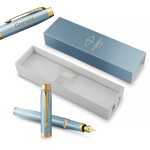 Parker IM Rituals Turquoise Green (M) T&auml;itepliiats graveeringuga