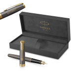 Parker Sonnet Grey Core GT (F) T&auml;itepliiats graveeringuga