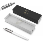 Parker Jotter Originals White Pastapliiats graveeringuga