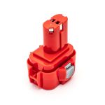 Makita 193099-3, 193156-7, 9120, 9133, 9134, 9135, PA09 9.6V 2.0Ah NiMH Aku Makita 6000 seeria elektrit&ouml;&ouml;riistadele: 6207D, 6207DWDE, 6222D, 6226D, 6226DWBE, 6260D.