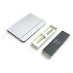 Parker Jotter Monochrome XL Silver CT Pastapliiatsikomplekt koos m&auml;rkmikuga