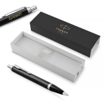 Parker IM Black CT 1931665 pastapliiats graveeringuga / Karbis