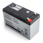 SSB SB 12-7 12V 7Ah F1 AGM hooldusvaba aku 12V 7Ah