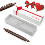 Parker IM Professionals Monochrome Burgundy pastapliiats graveeringuga &bdquo;Sulle&rdquo; Valentini p&auml;eva kingituseks