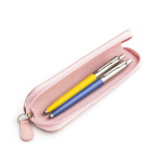 Parker Jotter Originals Yellow ja Blue Pastapliiatsi kinkekomplekt roosa &uuml;mbrisega