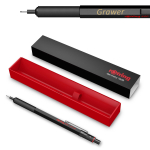 Rotring 600 0,7 Black Automaatne pliiats graveeringuga