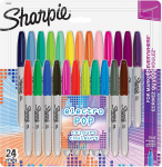 Sharpie Fine Electro Pop Marker Set 24 v&auml;rvi - 1940862