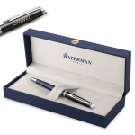 Waterman H&eacute;misph&egrave;re Black-Blue Pastapliiats graveeringuga