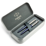 Parker Jotter Royal Blue CT kuulipliiatsi ja pliiatsi komplekt metallkarbis