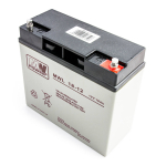 Aku AGM MW Power MWL 18-12 12V18Ah on ette n&auml;htud UPS APC RBC7 RBC11RBC50 RBC55 Ever Fideltronik Eaton Powerware Alarmy