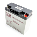 Aku AGM MW Power MWL 18-12F 12V18Ah on ette n&auml;htud UPS APC RBC7 RBC11 RBC50 RBC55 Ever Fideltronik Eaton Powerware Alarmy