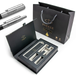 Parker Jotter Originals j&otilde;ulukomplekt must t&auml;itesulepliiats koos graveeringuga