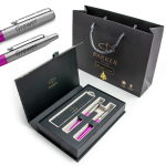 Parker Jotter Originals j&otilde;ulukomplekt roosa t&auml;itesulepliiats koos graveeringuga
