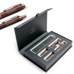 Parker IM Monochrome Burgundy - t&auml;itesulepliiats (F) + Graveeringuga pliiats elegantses karbis