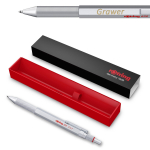 Rotring 3 in 1 MULTIPEN 600 Silver Kuulipliiats ja Pliiats graveeringuga