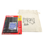 Sharpie loomingulised akr&uuml;&uuml;lmarkerid 12 v&auml;rvi koos v&auml;rvipakiga