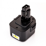 DeWalt DE9037, DE9074, DE9501, DW9572, DW9072 12V 3.0Ah NiMH Aku elektrit&ouml;&ouml;riistadele DW12K, DW907K2, DW927K2, DW940K, DW956K2, DW980K2H.