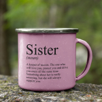 Metallist tass "Sister"
