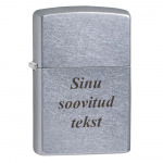 Zippo 200 kinkekomplekt soovitud tekstiga