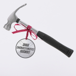 Haamer - korgitser "Anna eba&otilde;nnestumistele haamrit"