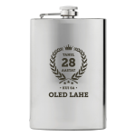 Joogipudel-plasku sinu valitud graveeritud nimega (240ml)