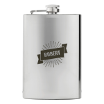 Joogipudel-plasku Sinu valitud graveeritud nimega (240 ml)